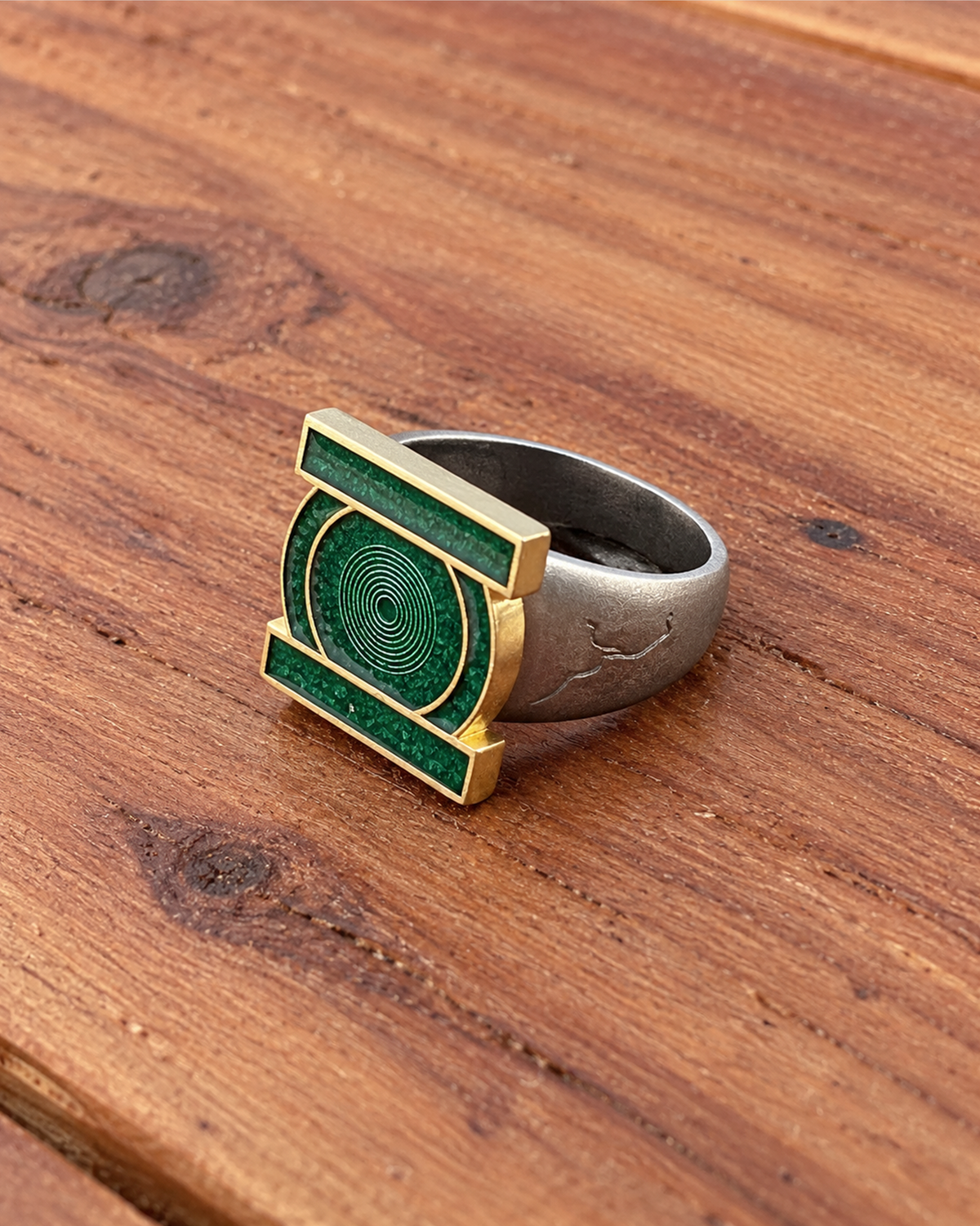 Anillo de Energía Creadora - Coleccionable de Acero & Estilo Vintage (DELUXE VERSION)