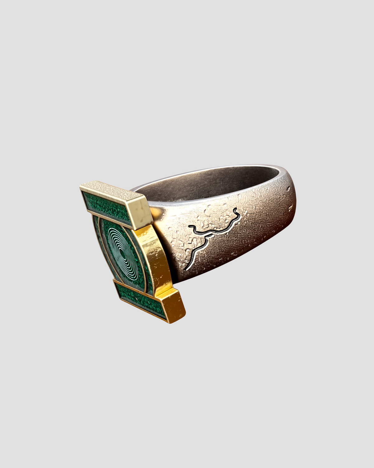 Anillo de Energía Creadora - Coleccionable de Acero & Estilo Vintage (DELUXE VERSION)