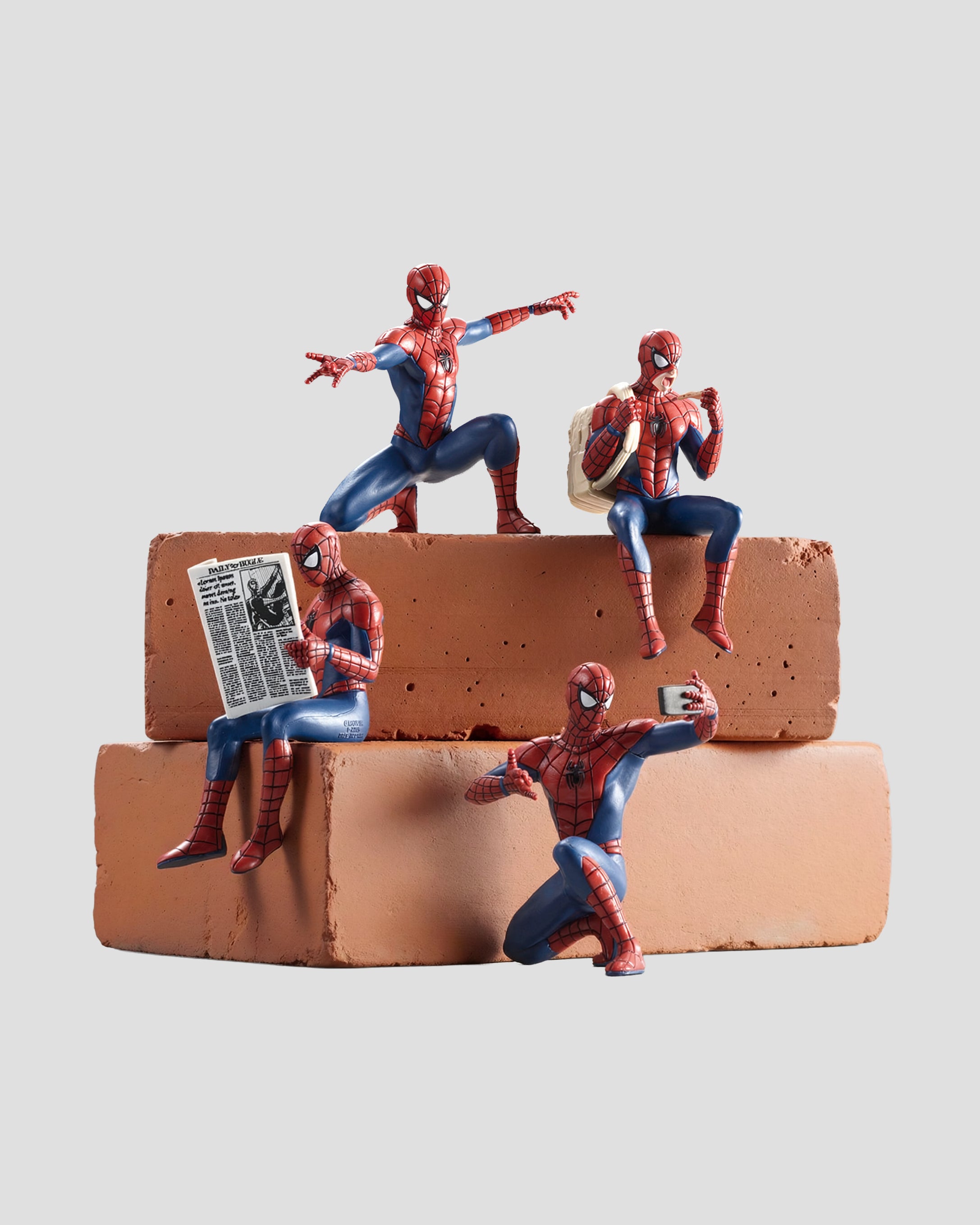 Spider-Man "Daily Life" Collection: Pack Exclusivo de 3 Figuras – ¡Edición Especial!